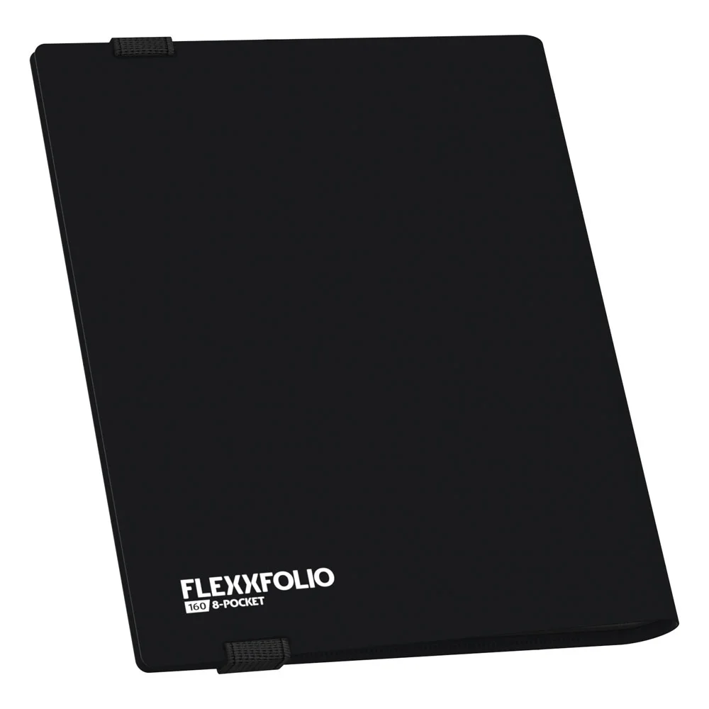 Ultimate Guard Flexxfolio Binder (160 double-sleeved cards) 8-Pocket 70 x 97 mm - Black